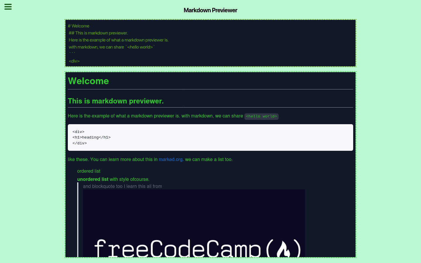 makrdown previewer review